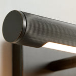 Afbeelding laden in galerijweergave, Zorv Strakke Schilderijlamp – Geribbelde Metalen Frame Wandlamp voor Kunst- of Foto-Display