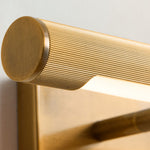 Afbeelding laden in galerijweergave, Zorv Strakke Schilderijlamp – Geribbelde Metalen Frame Wandlamp voor Kunst- of Foto-Display