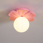 Bild in die Galerieansicht laden, Cream Bloom Blumen Deckenlampe