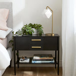 Load image into Gallery viewer, Talvior Luminous Geometric Faceted Glass Table Lamp