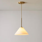 Load image into Gallery viewer, Conica Glass Cone Pendant Lamp – Modern Style Light for Any Room