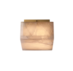 Load image into Gallery viewer, Rivage Alabaster Minimalist Ceiling Light