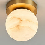 Bild in die Galerieansicht laden, Melange Alabaster Deckenleuchte