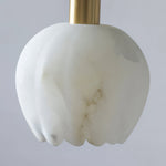 Bild in die Galerieansicht laden, Lilin Alabaster-Pendelleuchte