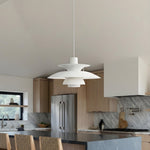 Carica l'immagine nella visualizzazione Galleria, Lampada a sospensione Danish Design – Design nordico scandinavo multicolore per sala da pranzo e soggiorno N38