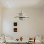 Carica l'immagine nella visualizzazione Galleria, Lampada a sospensione Danish Design – Design nordico scandinavo multicolore per sala da pranzo e soggiorno N38