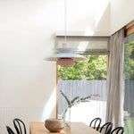 Carica l'immagine nella visualizzazione Galleria, Lampada a sospensione Danish Design – Design nordico scandinavo multicolore per sala da pranzo e soggiorno N38