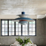 Carica l'immagine nella visualizzazione Galleria, Lampada a sospensione Danish Design – Design nordico scandinavo multicolore per sala da pranzo e soggiorno N38