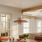 Carica l'immagine nella visualizzazione Galleria, Lampada a sospensione Danish Design – Design nordico scandinavo multicolore per sala da pranzo e soggiorno N38