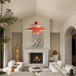 Carica l'immagine nella visualizzazione Galleria, Lampada a sospensione Danish Design – Design nordico scandinavo multicolore per sala da pranzo e soggiorno N38