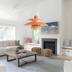 Carica l'immagine nella visualizzazione Galleria, Lampada a sospensione Danish Design – Design nordico scandinavo multicolore per sala da pranzo e soggiorno N38