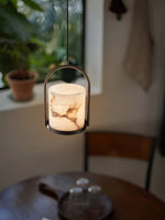 Bild in die Galerieansicht laden, Cortland Alabaster-Pendelleuchte