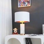 Bild in die Galerieansicht laden, Lineham Alabaster Tischlampe