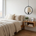 Cargar imagen en el visor de la Galería, Shellure Sculptural Design Ring Hanging Lamp - Modern Pendant Light for Cozy Interiors