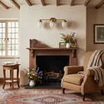 Afbeelding laden in galerijweergave, Tierlux glazen kaptafelverlichting - Art deco badkamerarmatuur met wolkenkrabberlampenkappen