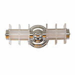 Załaduj obraz do przeglądarki galerii, Horizontal Bar Clear Acrylic Chrome wall lamp SKU image