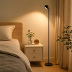 Załaduj obraz do przeglądarki galerii, Minimalist Black Smart Remote Floor Lamp
