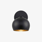 Bild in die Galerieansicht laden, Auruca Globe Wall Light Bellflower Inspired Shape - Minimalist Metal Glass Sconce for Living Room