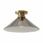 Load image into Gallery viewer, Aurenza Contemporary Flush Mount – Elegant Metal Light for Living Room