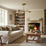 Load image into Gallery viewer, Mobilux Line Mid Century Gold Sputnik Chandelier - Geometric Brass Fixture