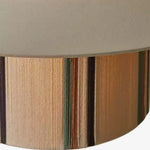Cargar imagen en el visor de la Galería, Natural fiber texture detail on pendant lamp shade