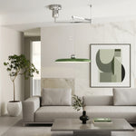 Afbeelding laden in galerijweergave, Swinglo Schommelarm Hanglamp - Verstelbaar Schijfontwerp Hanglamp voor Eetkamer N65