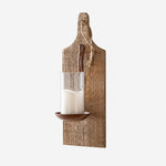 Załaduj obraz do przeglądarki galerii, Rustic wooden wall sconce wall lamp style