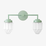 Load image into Gallery viewer, Tierlux Vertically Layered Colored Glass Wall Light for Living Room & Hallway