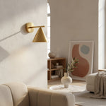 Afbeelding laden in galerijweergave, Oricone Moderne Verstelbare Arm Wandlamp – Minimalistisch Metalen Ontwerp voor Interieurs van Thuis