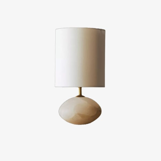 Albi Lampa Stołowa z Elegancką Cylindryczną Podstawą - Ciepły Blask do Nowoczesnych Wnętrz i Małych Pomieszczeń