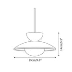 Cargar imagen en el visor de la Galería, Lámpara Colgante de Travertino Tia