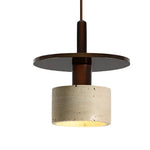 Bild in die Galerieansicht laden, Travertin Vintage Retro Stil Pendelleuchte