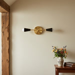 Load image into Gallery viewer, Mobilux Dual-Light Linear Mid-Century Vanity Wall Light for Bathroom & Mirror