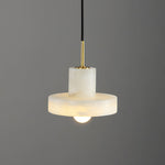 Load image into Gallery viewer, Universo ST Alabaster Pendant Lamp