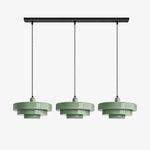 Load image into Gallery viewer, Malero Triple Layer Macarons Pendant Light - Modern Disc Form Lighting for Dining Room or Lounge N52