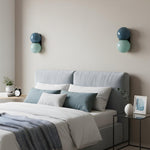 Bild in die Galerieansicht laden, Twinwave Wandleuchte – Doppel-Glaskugel-Wandleuchte für Wohnzimmer und Schlafzimmer