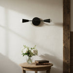 Load image into Gallery viewer, Mobilux Dual-Light Linear Mid-Century Vanity Wall Light for Bathroom & Mirror