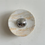 Bild in die Galerieansicht laden, Calacatta Marmor Wandleuchte