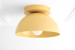 Load image into Gallery viewer, Metio Multi-Color Dome Flush Mount Ceiling Light Contemporary for Dining Area & Entry