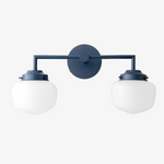 Load image into Gallery viewer, Opalume Glass Vanity Light - Vintage Inspired Bathroom Wall Lighting