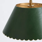 Afbeelding laden in galerijweergave, Foldray leren hanger - schelp warm licht voor slaapkamer & hal