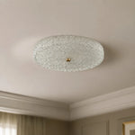 Afbeelding laden in galerijweergave, Modern Cut Glass Flush Mount Ceiling Light