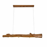 Załaduj obraz do przeglądarki galerii, Wood Color Resin Linear Branch Pendant Light