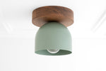 Load image into Gallery viewer, Metio Dome Bowl Shape Modern Flush Mount for Bedroom & Living Room