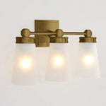Load image into Gallery viewer, Derlina Classic Multi-head Glass Shade Wall Lamp for Bathroom & Bedroom