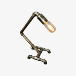 Cargar imagen en el visor de la Galería, Ora retro industrial pipe table lamp