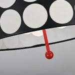 Afbeelding laden in galerijweergave, Dotrelia Geometrische Raster Hanglamp - Moderne Leren Lampenkap voor Eetkamer