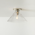 Load image into Gallery viewer, Conica Cone Flush Mount – Glass Ceiling Light for Modern Spaces
