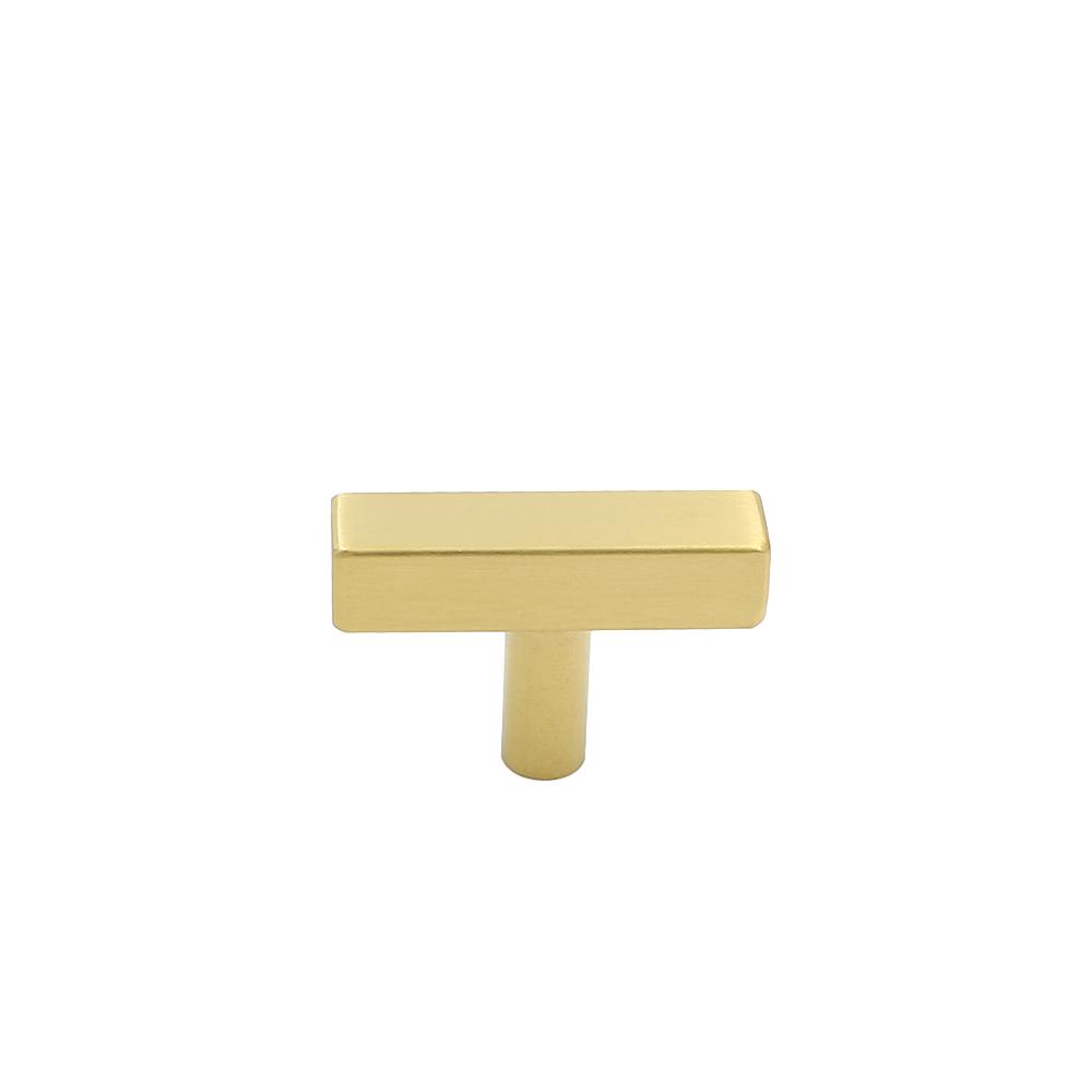 Gold Square Bar Cabinet Drawer Pulls – Modern Gold Cabinet Handles