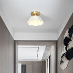 Bild in die Galerieansicht laden, Blossom Glow Mid-Century Keramik Deckenleuchte